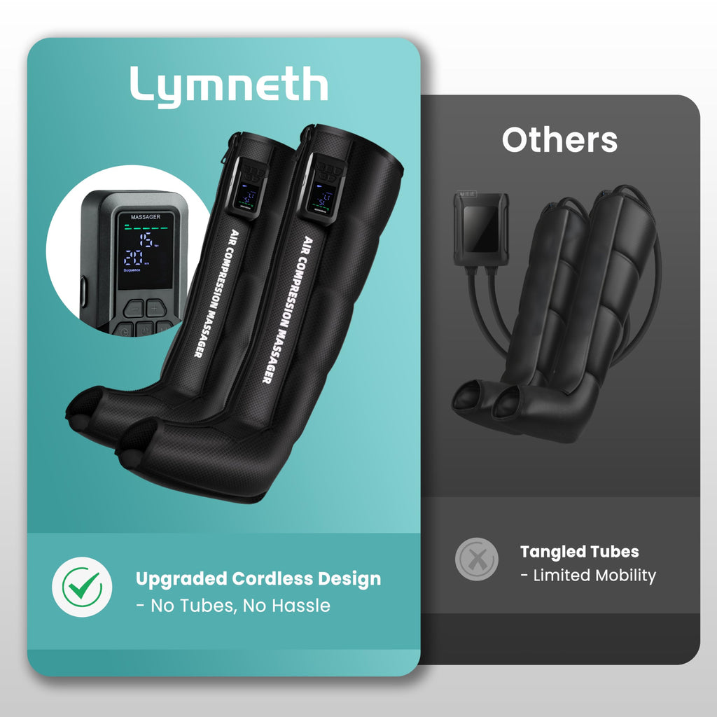 Professional Air Compression Leg Massager for Circulation and Pain Relief