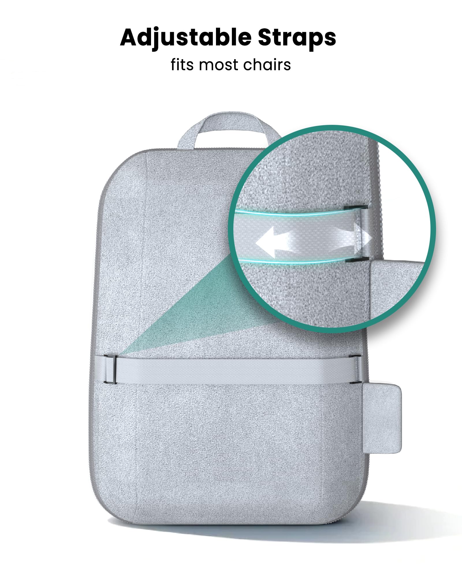 Up and Down Rolling Massage & Heated Lower Back Massager